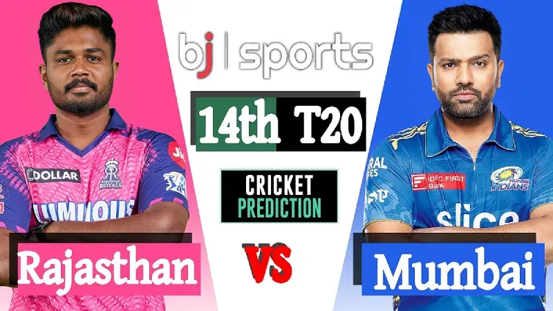 IPL 2024 | Mumbai Indians vs Rajasthan Royals, 14th Match Prediction | MI vs RR Live match today