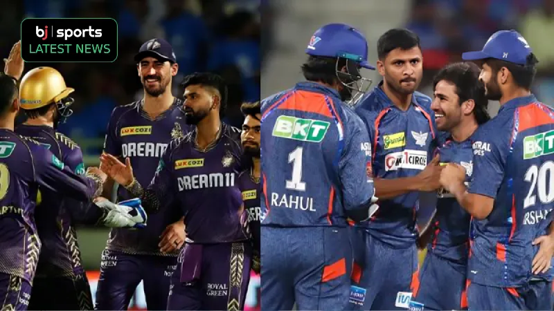 Kolkata Knight Riders' IPL records and stats against Lucknow Super Giants