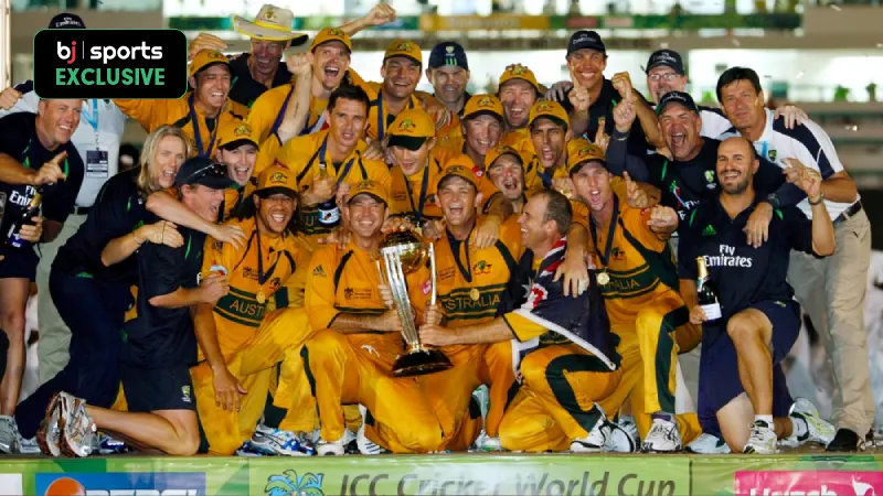 OTD Australia completed their hat-trick of World Cup wins by beating Sri Lanka in 2007