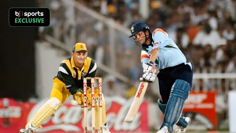 OTD| Sachin Tendulkar produced a miraculous innings of 143 against Australia in the Coca-Cola Cup in Sharjah in 1998