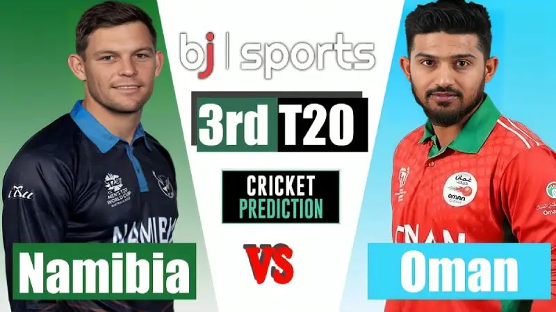 Oman vs Namibia 2024, 3rd T20 Match Prediction | NAM vs OMA Live