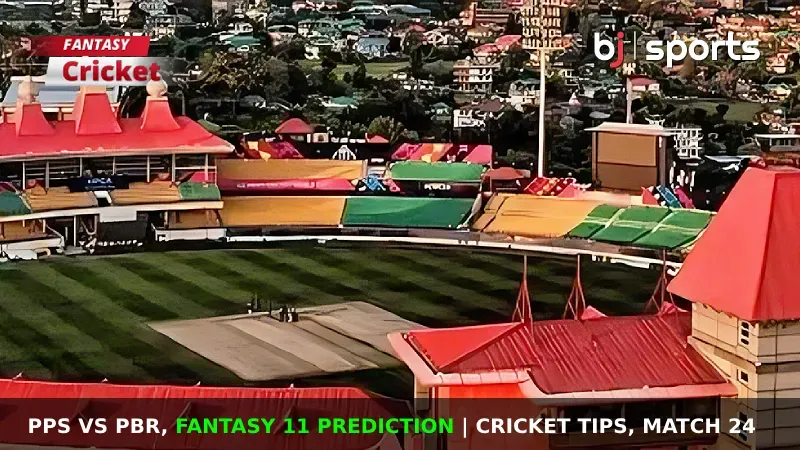 PPS vs PBR Dream11 Prediction, Fantasy Cricket Tips, Playing XI, Pitch Report & Injury Updates For Match 24 of Tobago T10 Blast 2024