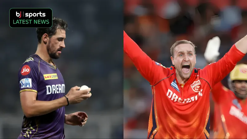 Why are Mitchell Starc and Liam Livingstone not playing IPL 2024 Match 42 between KKR vs PBKS
