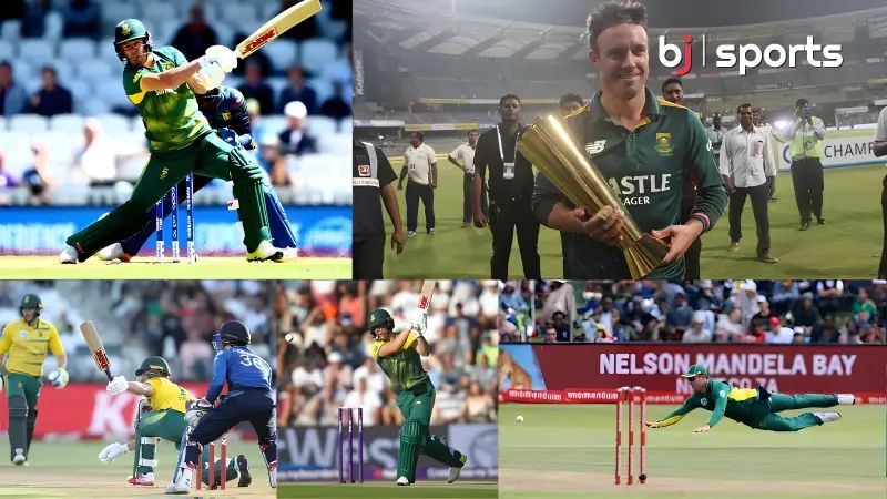 AB de Villiers T20 World Cup Brilliance: A Superstar's Dazzling Display