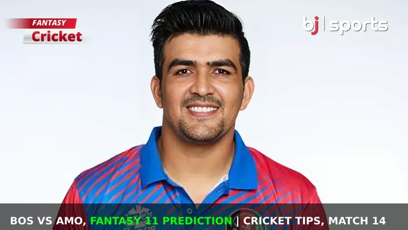 BOS vs AMO Dream11 Prediction, Fantasy Cricket Tips, Playing XI, Pitch Report & Injury Updates For Match 14 of Afghanistan National T20
