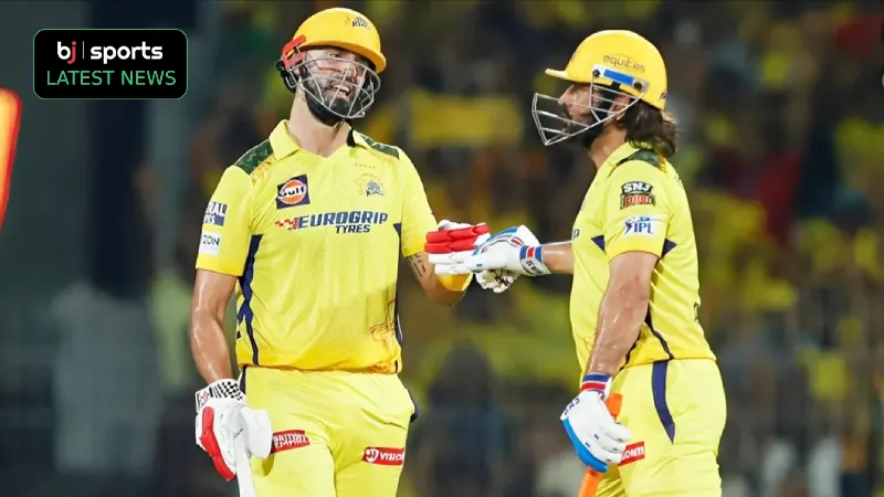 CSK vs PBKS: Daryl Mitchell completes two runs as MS Dhoni refuses to leave crease, video goes viral