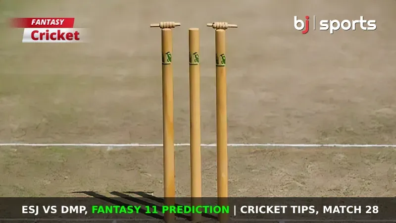 ESJ vs DMP Dream11 Prediction, Fantasy Cricket Tips, Playing XI, Pitch Report & Injury Updates For Match 28 of Guyana T10 Blast