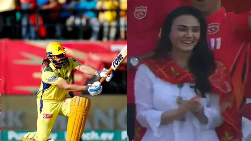 IPL 2024 Preity Zinta's reacts to MS Dhoni's golden duck against PBKS, video goes viral