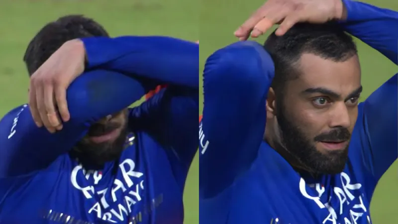 IPL 2024 Virat Kohli tears up after qualifying for playoffs by beating CSK