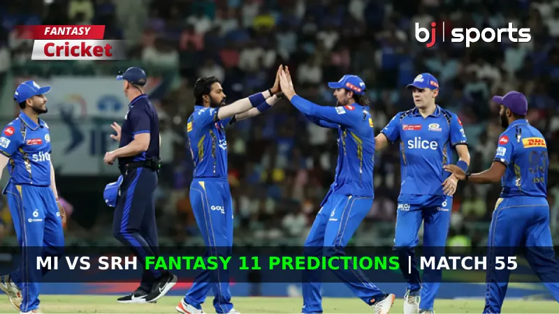 MI vs SRH Dream11 Prediction, IPL Fantasy Cricket Tips, Playing XI, Pitch Report & Injury Updates For Match 55 of IPL 2024
