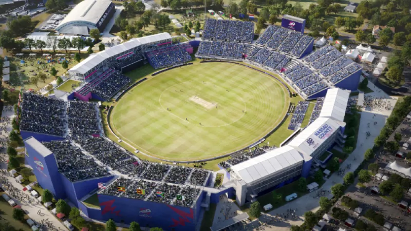 T20 World Cup 2024 Pitch installation at Nassau County International Cricket Stadium marks another milestone