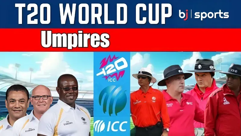 T20 World Cup's Off-Field Heroes: Celebrating Umpires and Match Officials